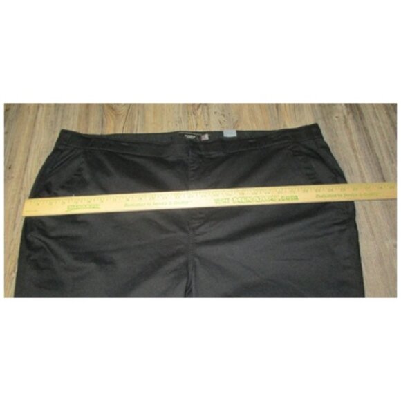 Torrid NWT Black Comfort Flex Waistband Taper Stretch Twill High-Rise Pant Sz 24 - Picture 6 of 12